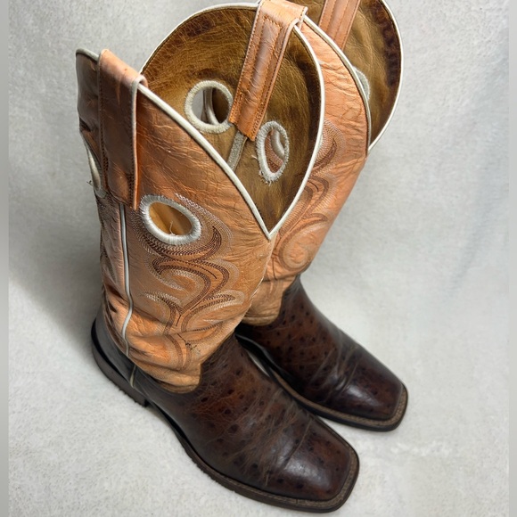 Men's size 9 D HP Cowboy Boots - Picture 1 of 8